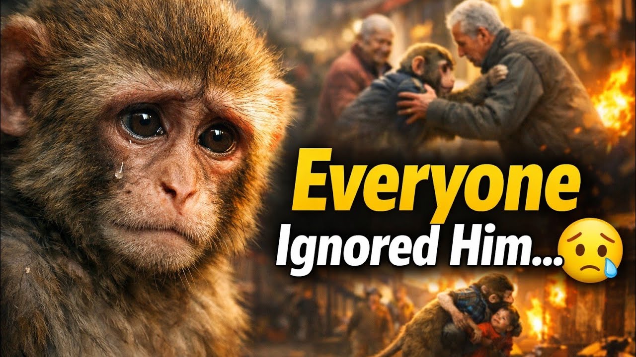 Everyone Ignored Him… But He Changed Everything! 🐒💔