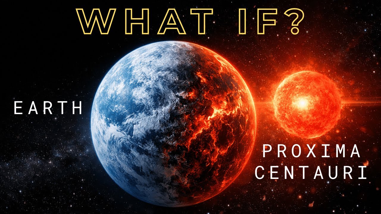 Что если бы Земля находилась внутри системы Проксимы Центавра? | Моделирование задачи трёх тел за...