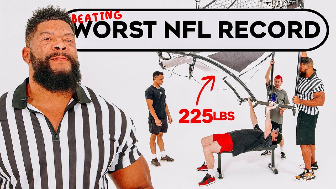 We Tried To Beat The NFL'S WORST Combine Record