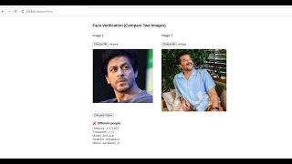FastAPI with  face verification