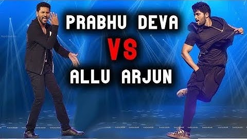 Allu Arjun VS Prabhu Deva Dance Video | Who is The Best Dancer