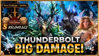 Updated Thunderbolt Team Vs Boss Challenge Talethia! Dragonheir: Silent Gods x Dragonstride