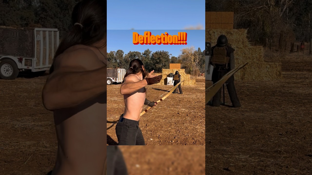 Testing the new recurve! 