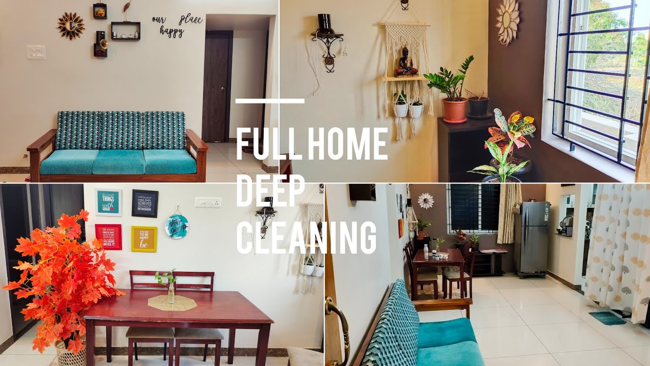 Full home deep cleaning in a day/ Full home cleaning routine in tamil