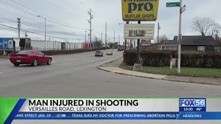 Man hurt in Versailles Road shooting: Lexington police investigating