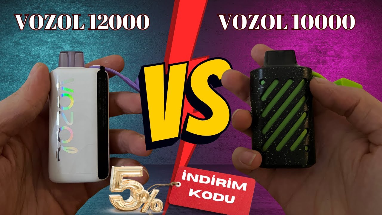 VOZOL STAR 12000 VE VOZOL GEAR 10000 KARŞILAŞTIRMA!!!