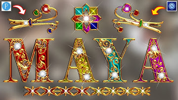 How To Make A Glass Font Name In PixelLab Ps Cc Ps Touch Glass Font Editing 2022 | Zarraq Creation