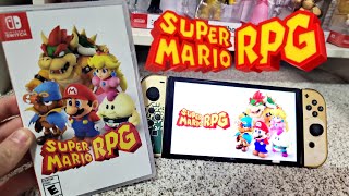 Super Mario RPG Unboxing and Gameplay