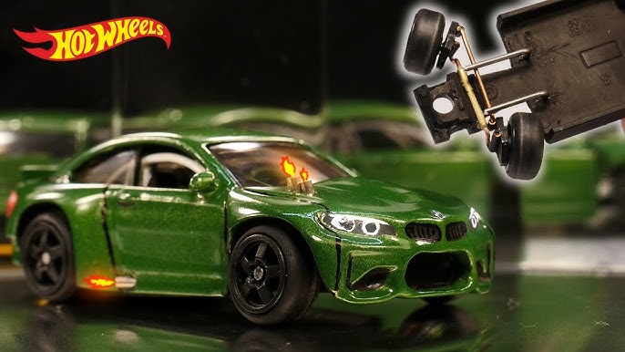 BMW M2 Hot Wheels custom Real Rubber Wheels 