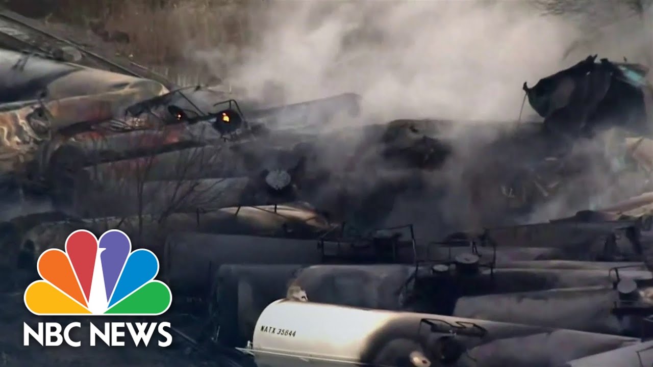 Growing health concerns over Ohio train derailment