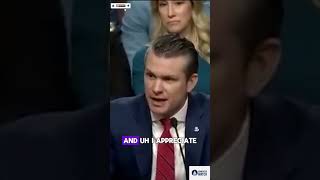 "You Cheated on Your Wife" Senator Confronts Pete Hegseth in Explosive Hearing.