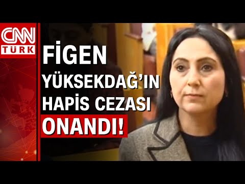 HDP'li Figen Yüksekdağ'ın hapis cezası onandı!