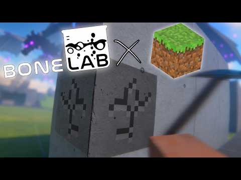 They Put MINECRAFT in BONELAB VR... (Tutorial Included)