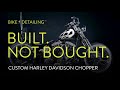 BIKE DETAILING | EP. 2: Built. Not BOUGHT - Custom Harley Davidson Chopper