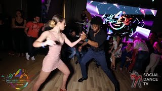 Terry SalsAlianza & Nicole Churanova - Salsa social dancing | 4th World Stars Salsa Festival
