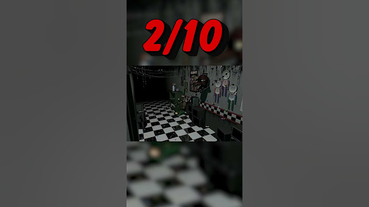 В каком месте вы бы спрятались в ресторане из ФНАФ 7? #fnaf7 #fnafucn
