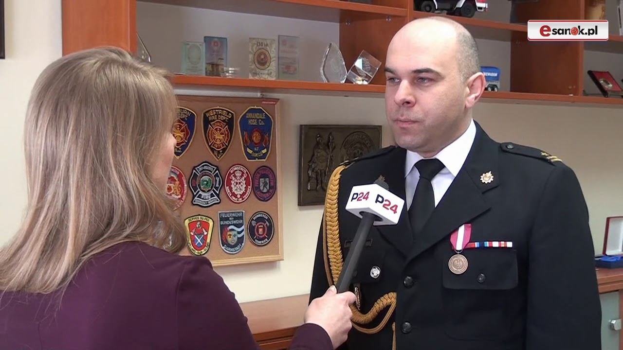 Wprowadzenie Komendanta Powiatowego PSP w Sanoku
