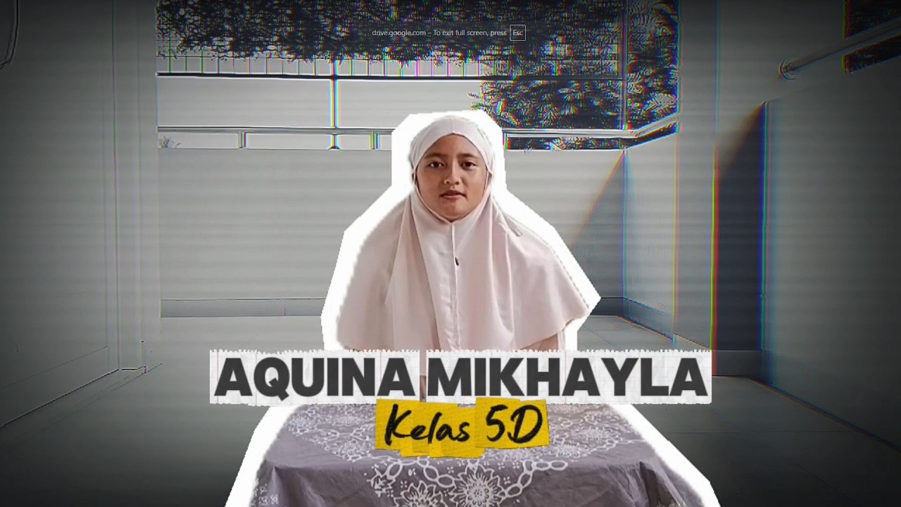 Syiar dan Tarhib Ramadhan - Murottal Aquina Mikhayla Kelas 5D