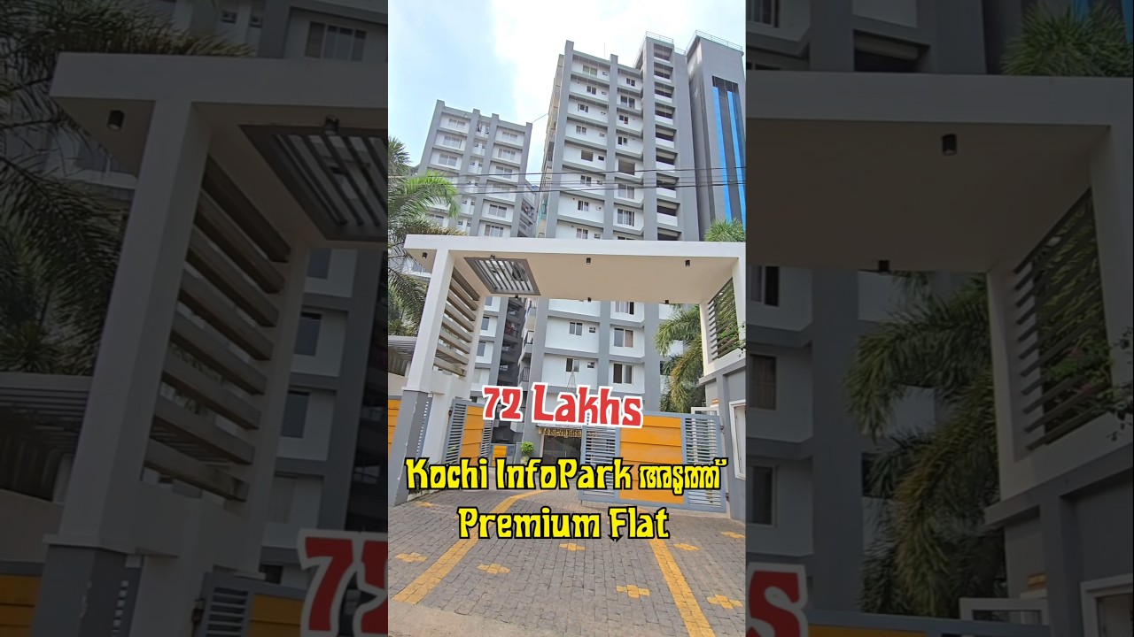 Premium Fully Furnished Flat for Sale near Kochi InfoPark, Kakkanad 