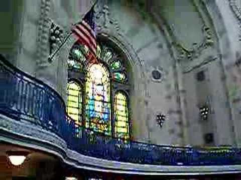A short video of the inside of the USNA Chapel.