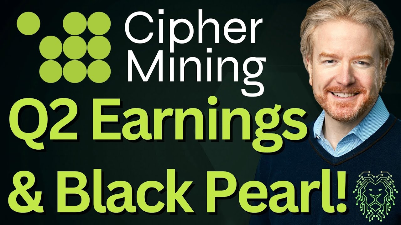 Cipher Mining Q2 Earnings CEO Q&A | HPC Client Updates | Bitcoin Stocks to  Watch Now | CIFR News