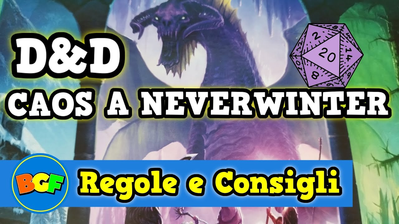 Dungeons & Dragons Escape Game - Caos a Neverwinter. Gioco da tavolo