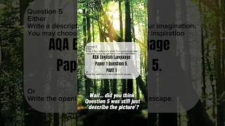 English Language Paper 1 Question 5 Part 1 - The Changes