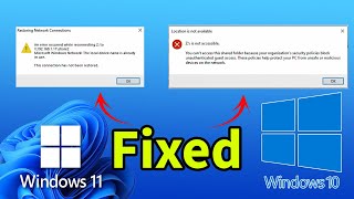 How To Solve Shared Folder Can't Access Problem on Windows