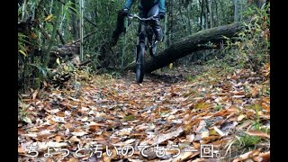 24インチ山サイMTB　実走