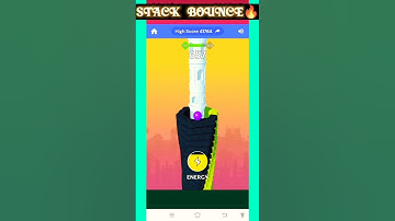 Stack Bounce Game🎃🤯Short Video/#shorts