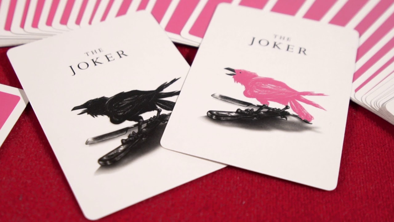 Pink Madison Rounders Playing Cards