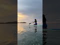 Sunrise swim &amp; paddle 🤝 (📍Koh Samui, Thailand)