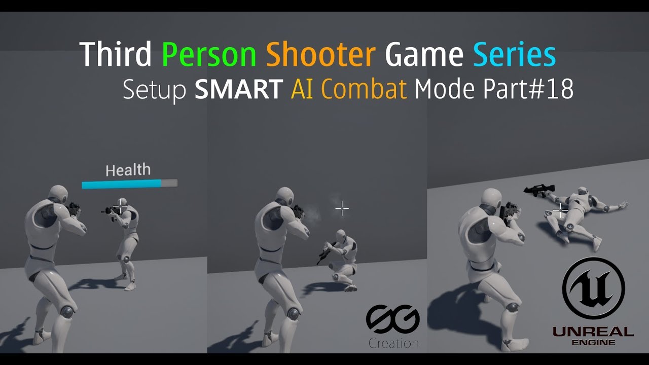 🎮 UE4 Setup Smart AI Combat Mode Part 18 - YouTube