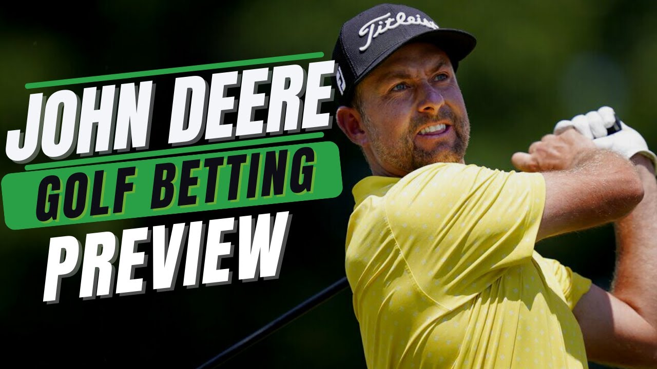 2022 John Deere Classic Betting Preview PGA Golf Picks This Week