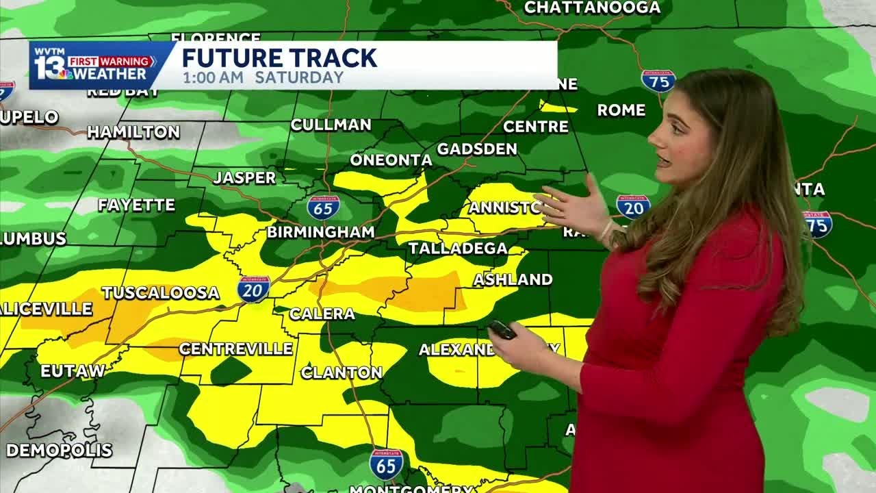 Rain returns to the Alabama weather forecast for the weekend after a ...