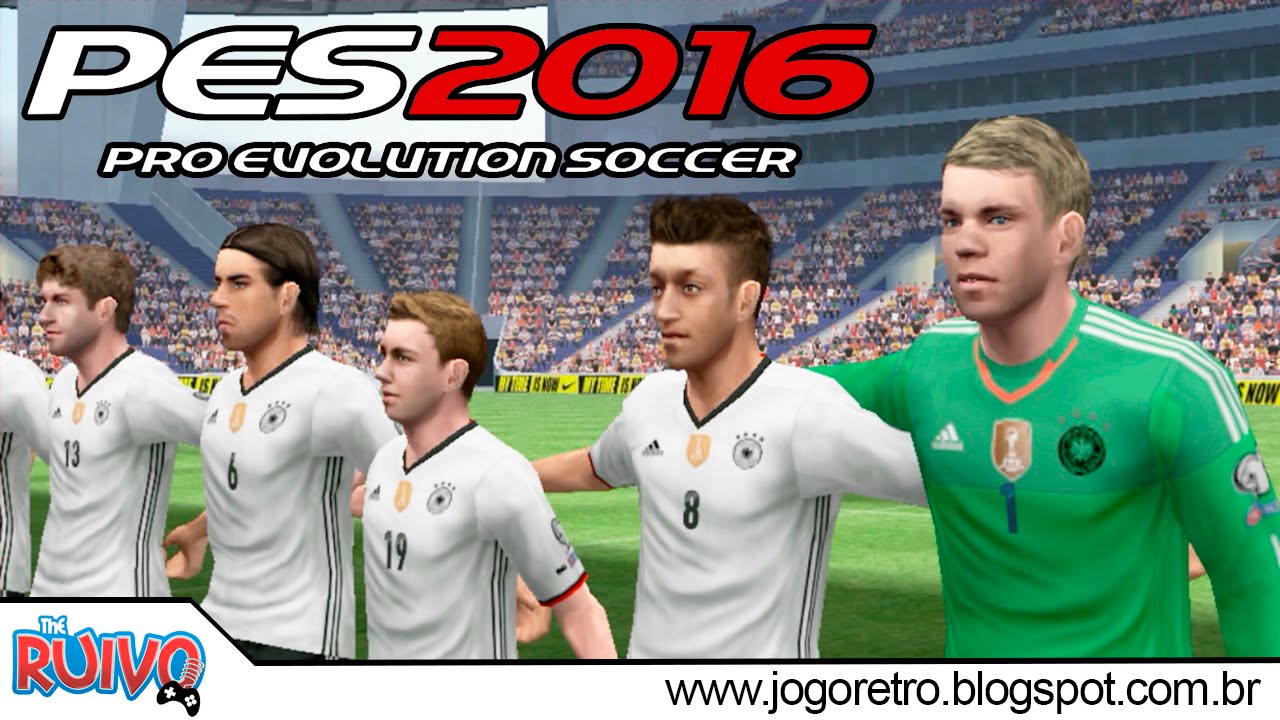 Pro Evolution Soccer 2016 (PES 2016 Ver.2 by JPP) no PSP / Playstation  Portable - YouTube