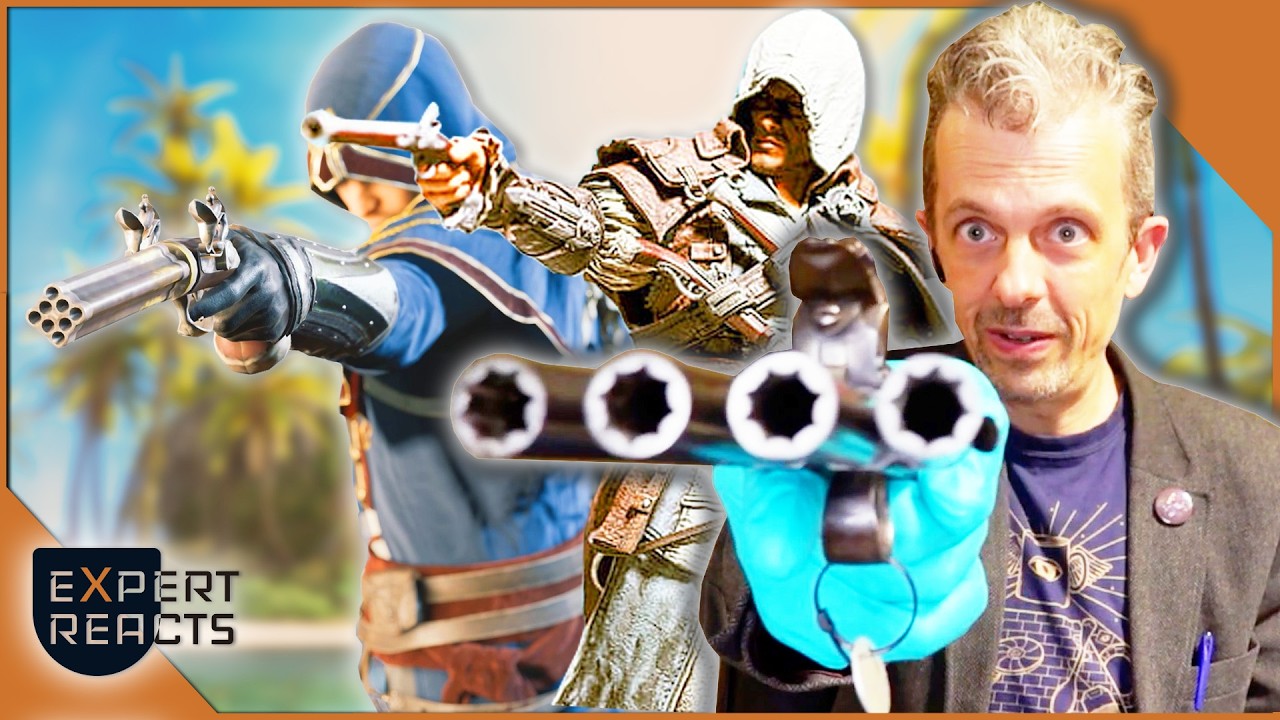 Firearms Expert Reacts to Assassin's Creed Franchise Guns | EXP