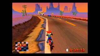 Orange Asphalt - Platinum Relic - Crash Bandicoot 3 Warped - 105% Playthrough Part