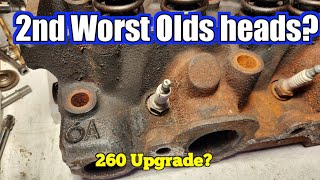 307 Oldsmobile head with flow numbers!