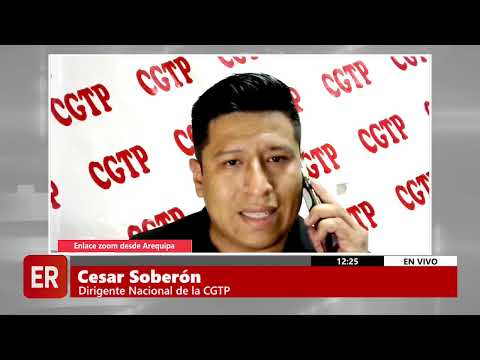 CGTP REALIZA PROTESTAS EN LIMA