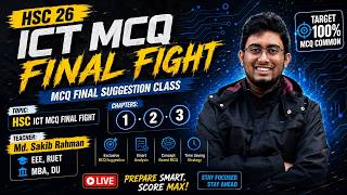HSC 2026 পরিক্ষায় ICT তে 100 te 100 কমন MCQ Final Fight