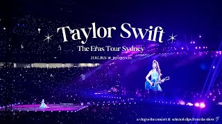 Taylor Swift live in Sydney | Clips from The Eras Tour | 23 February 2024 ✨ | 我居然被邀請去看泰勒絲的演唱會✨