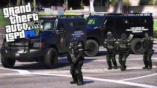 GTA 5|LSPDRF #267|POLICIA S.W.A.T - TIR0TE0 en HOSPITAL |EdgarFtw