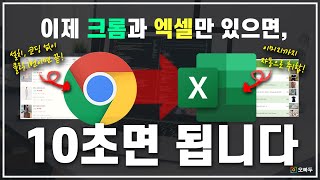 No 설치, No 코딩! 크롬과 엑셀만 있으면 10초면 가능한 웹 크롤링 자동화까지 | 정말 편리합니다! | 리스틀리 screenshot 1