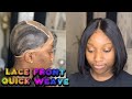 My First Lace Closure Quick weave Bob