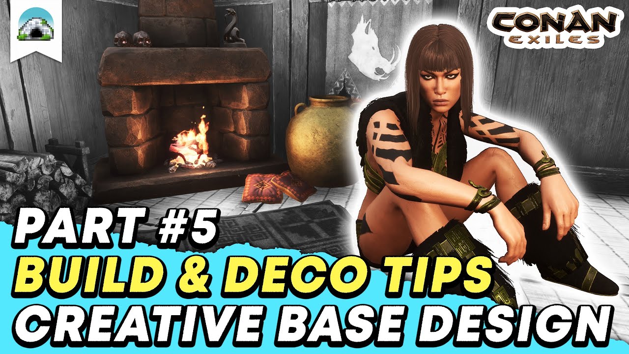 Deco & Building Tips (No Mods), Fireplace Ideas - Guide | Conan Exiles