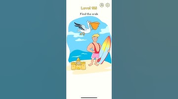 DOP 2: Delete One Part Level 125 Find the crab #gaming #shorts
