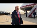 President Trump Gaggles with Press at Joint Base Andrews, Jul. 1, 2026