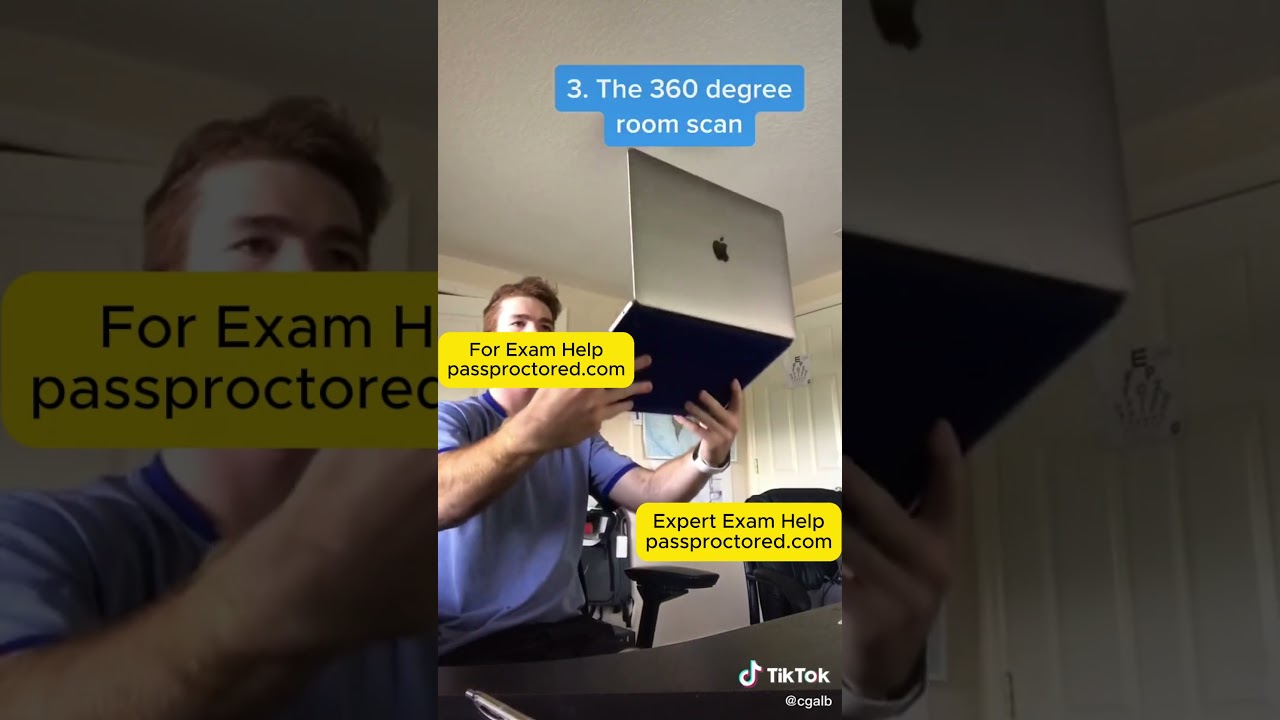 Proctor U procedures before taking an exam