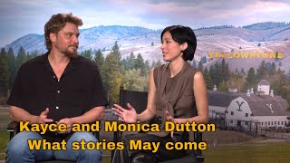 Kayce & Monica Dutton: Luke Grimes and Kelsey Asbille talk untold stories